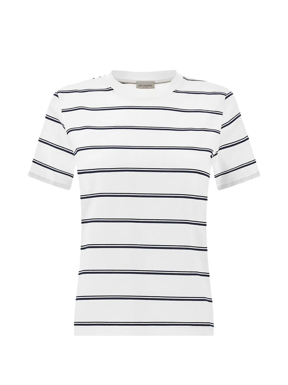 Paul & Shark striped cotton t-shirt - Nude