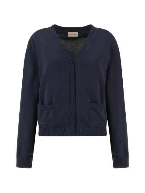 Paul & Shark patch-pocket V-neck cardigan