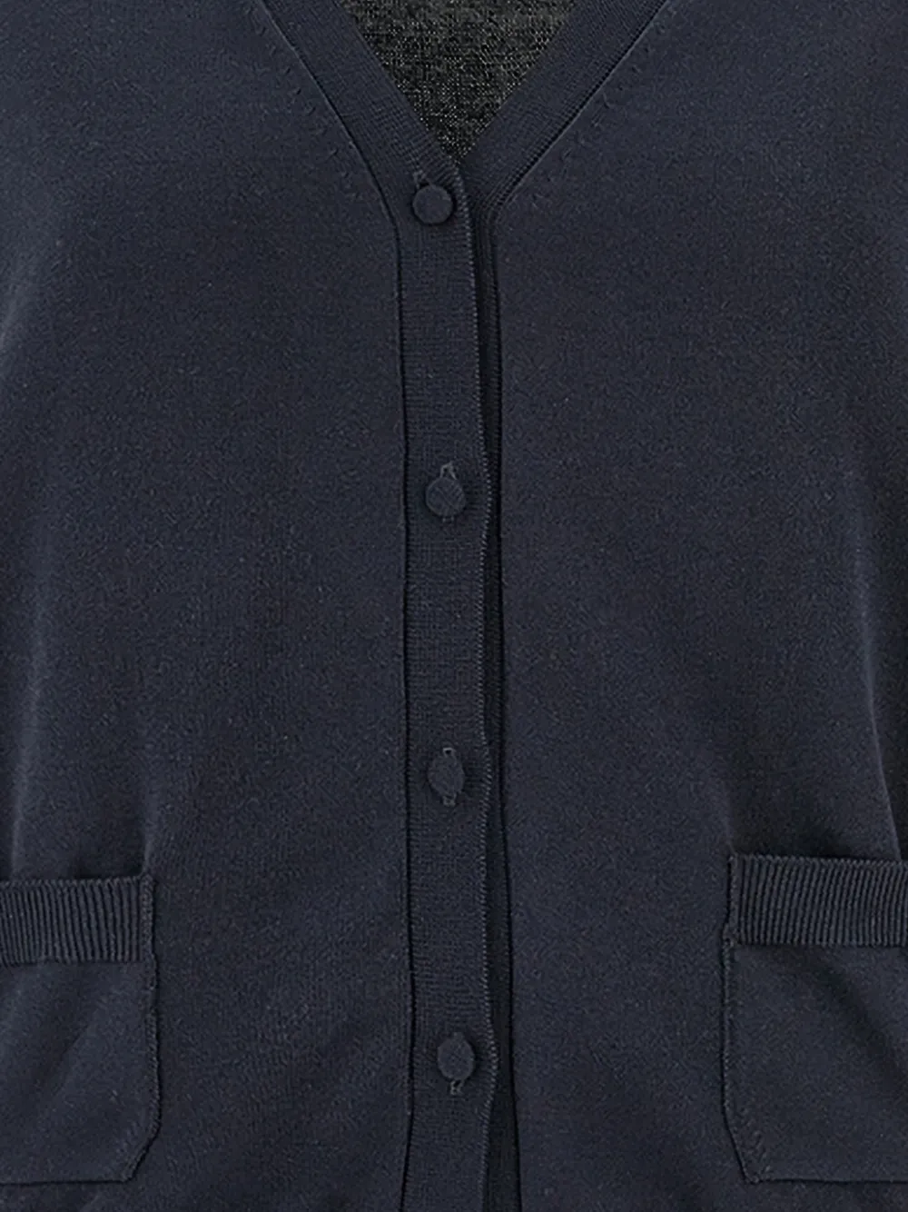 Paul & Shark Vest met opgestikte zak en V-hals Blauw