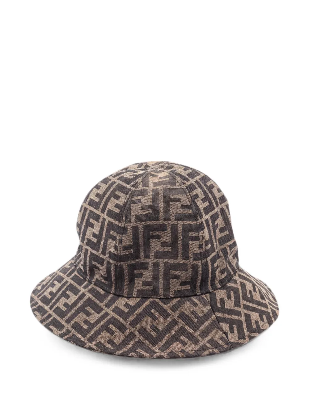 Fendi Pre-Owned 2010s Zucca bucket hat - Nero