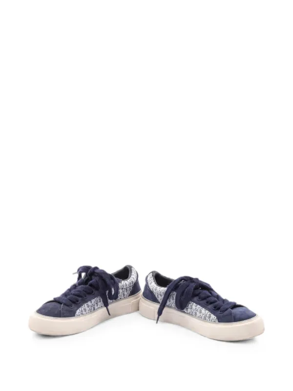 Christian Dior Pre-Owned 2010s B33 Oblique Sneakers | Blue | FARFETCH