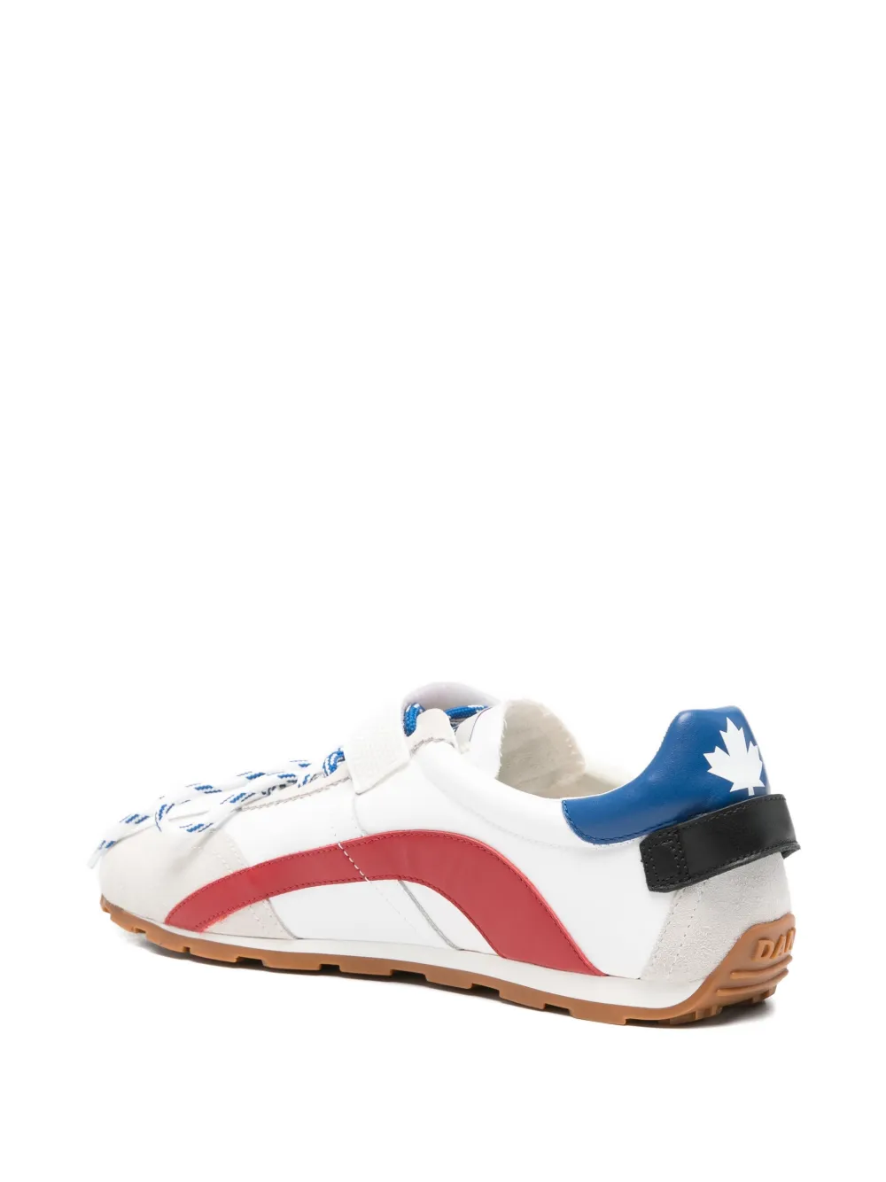 DSQUARED2 DC-642 touch-strap logo-detail sneakers Wit
