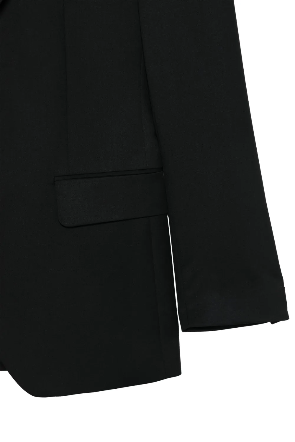 Karl Lagerfeld Blazer met enkele rij knopen Zwart