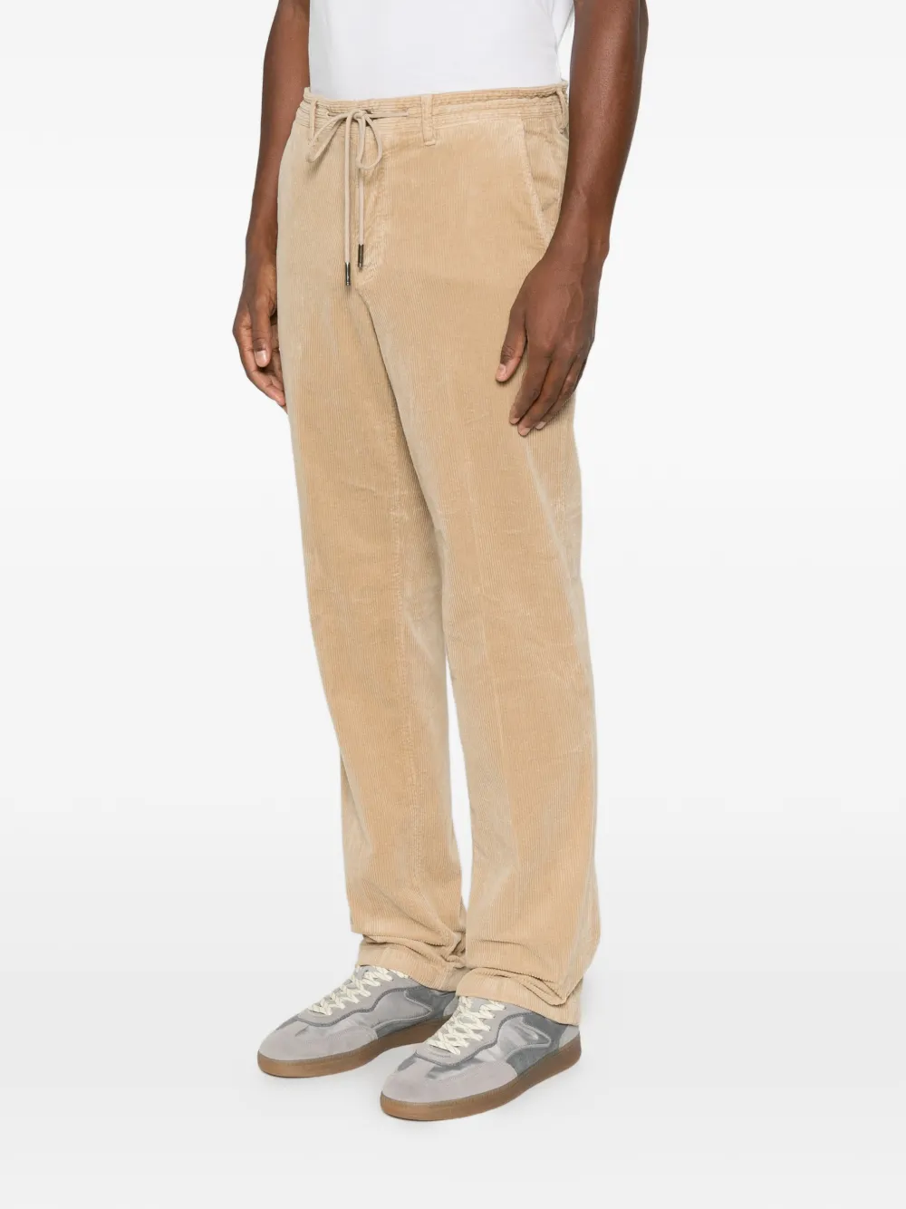 Karl Lagerfeld Chase corduroy chino trousers Beige