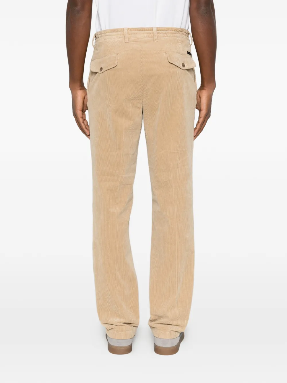 Karl Lagerfeld Chase corduroy chino trousers Beige