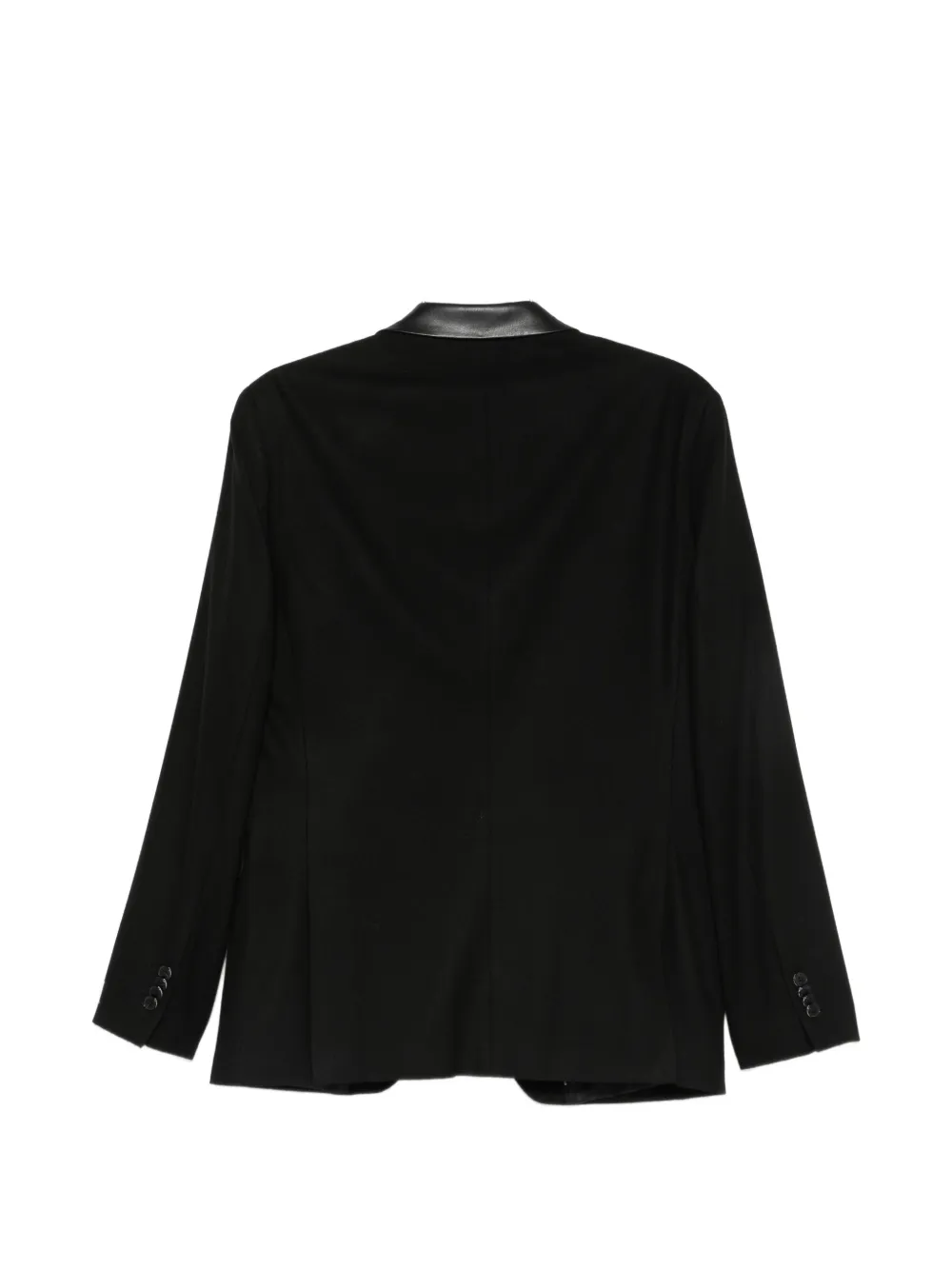Karl Lagerfeld Crest blazer met knoopsluiting Zwart