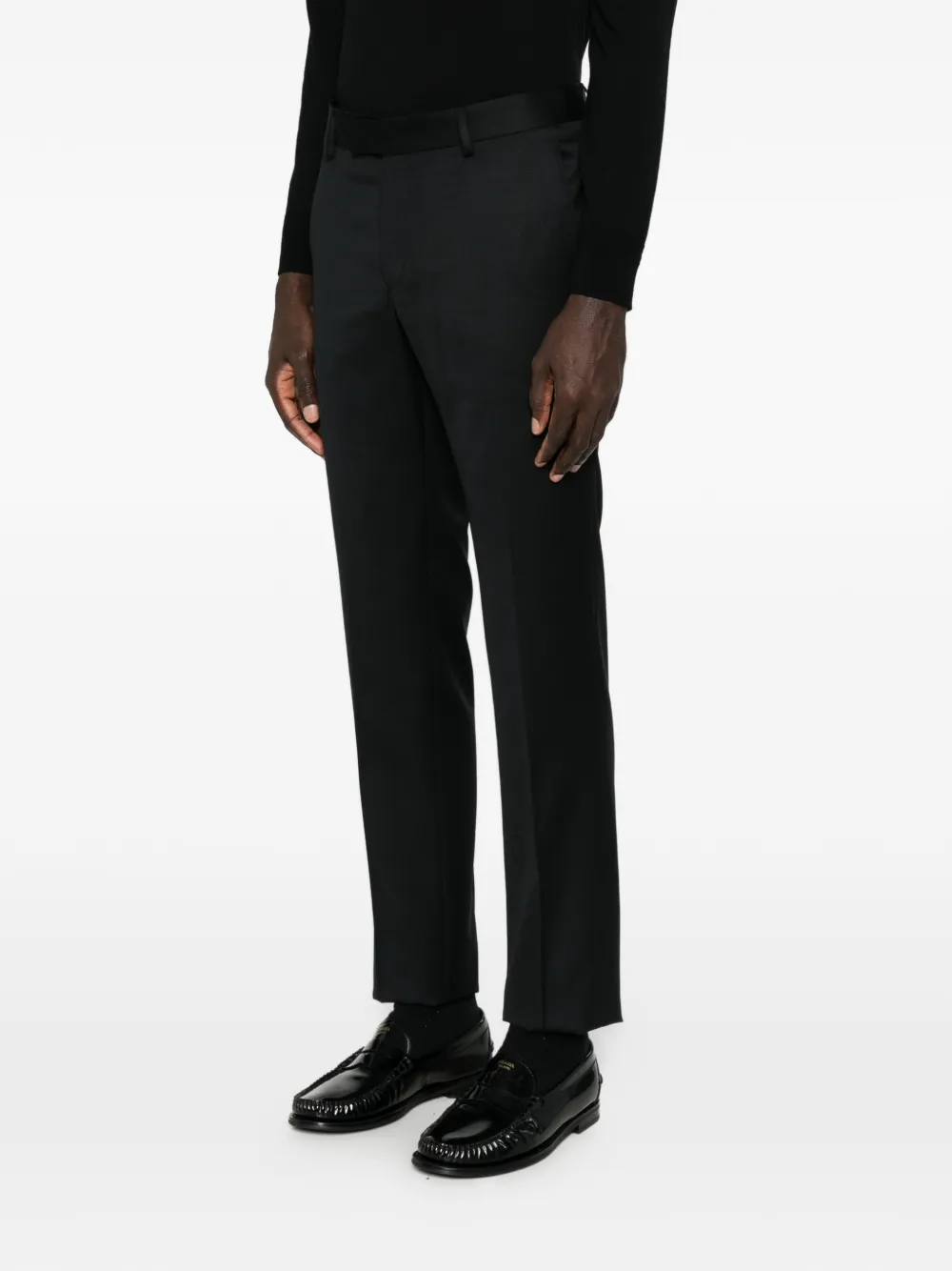 Karl Lagerfeld Geplooide pantalon Zwart