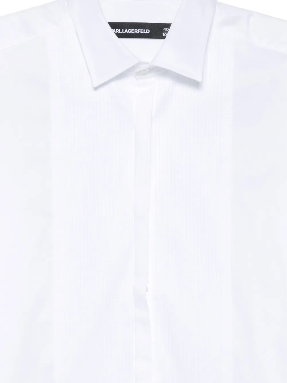 Karl Lagerfeld Overhemd met knoopsluiting Wit