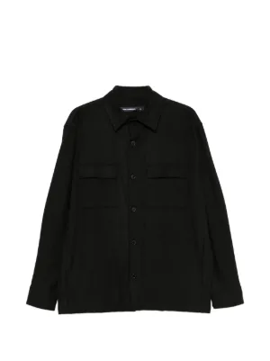 LEMAIRE Western Shirt | Black | FARFETCH