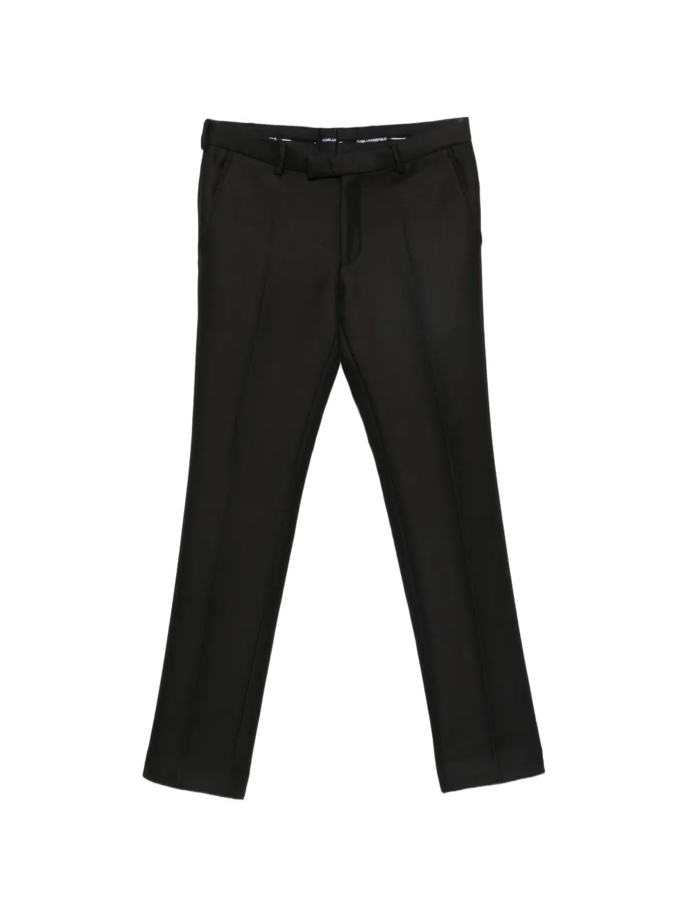 Karl Lagerfeld Straight pantalon Zwart