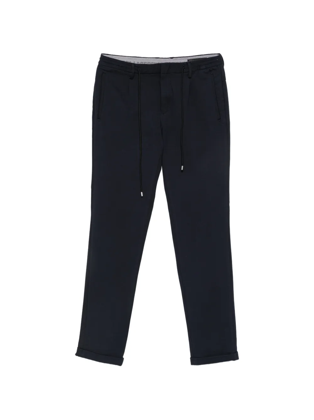 Karl Lagerfeld drawstring-waist chino trousers