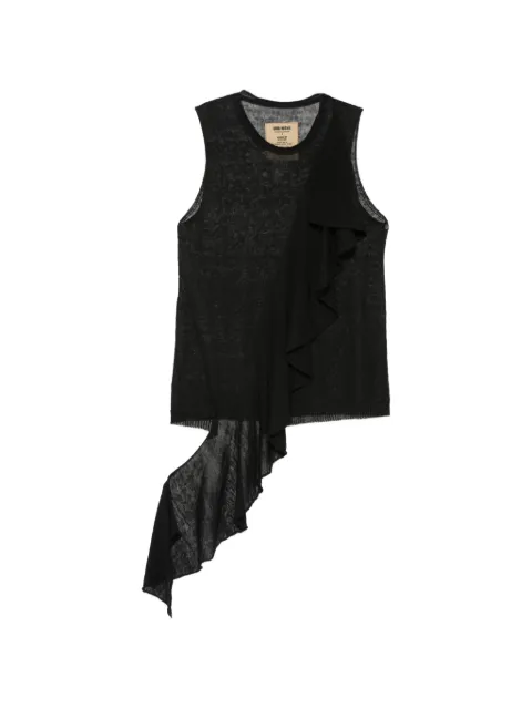 Uma Wang asymmetric-hem top