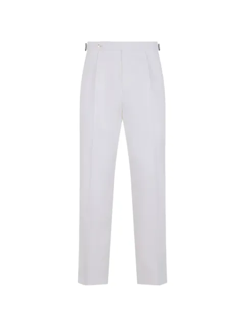 BOSS pleated side-adjuster trousers