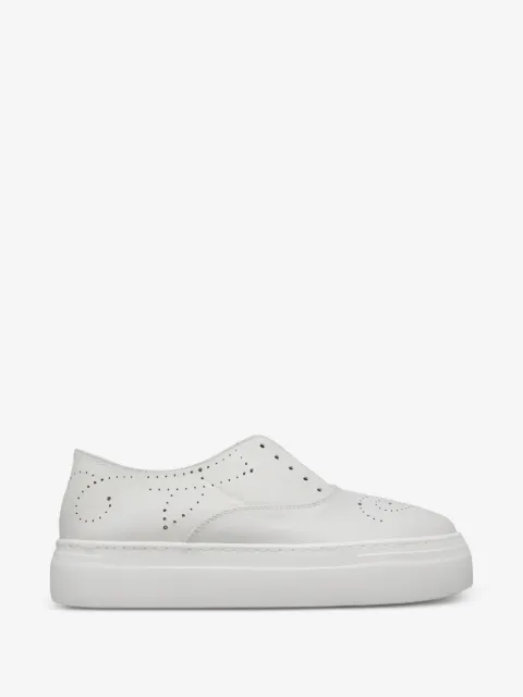 Fratelli Rossetti brogue-detail slip-on sneakers