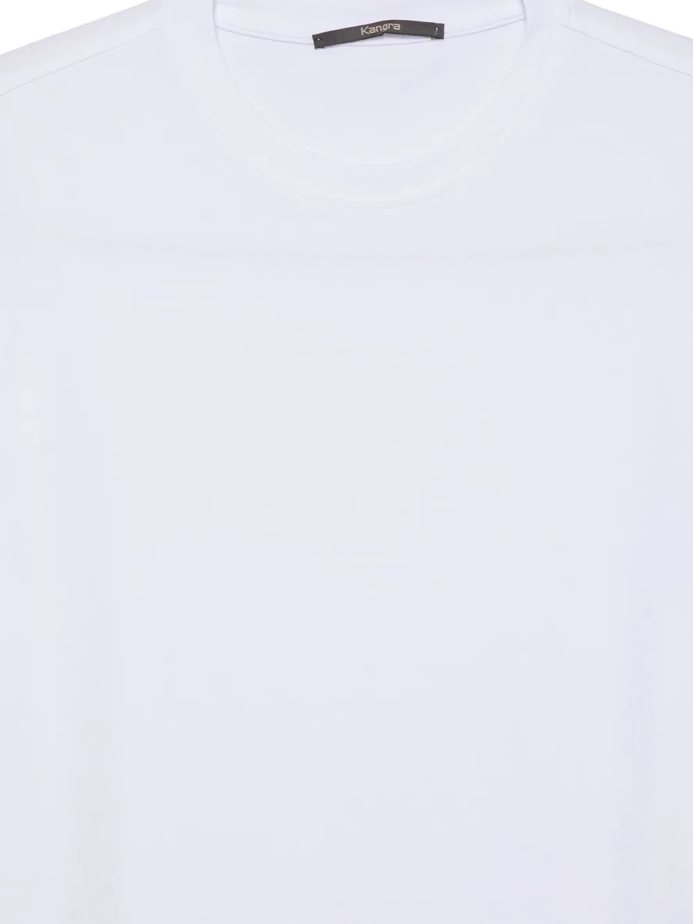 Kangra T-shirt met ronde hals Wit