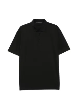 美品sacai（サカイ）ポロシャツワイドシルエットsize2 Sacai ハーフジップ ポロシャツ | ブラック | FARFETCH JP