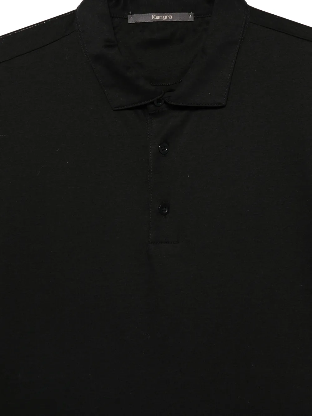 Kangra Poloshirt met korte mouwen Zwart
