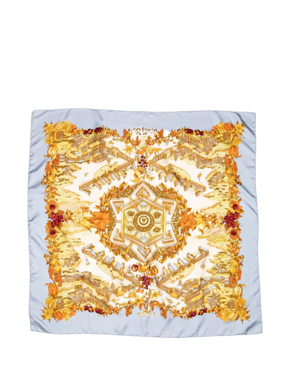 Hermès Pre-Owned Au Pays de Cocagne scarf - Toni neutri