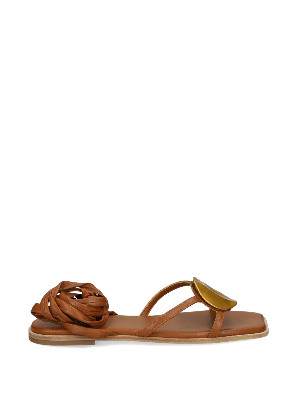 Vic Matie embellished tie-fastening sandals Bruin