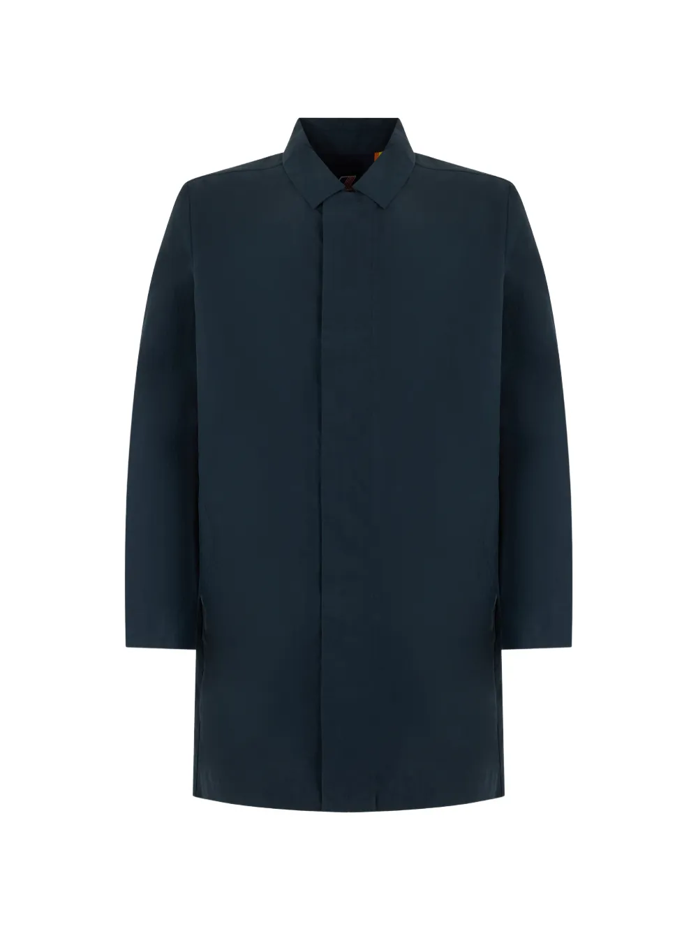 K-Way Poirol concealed-fastening coat - Blau