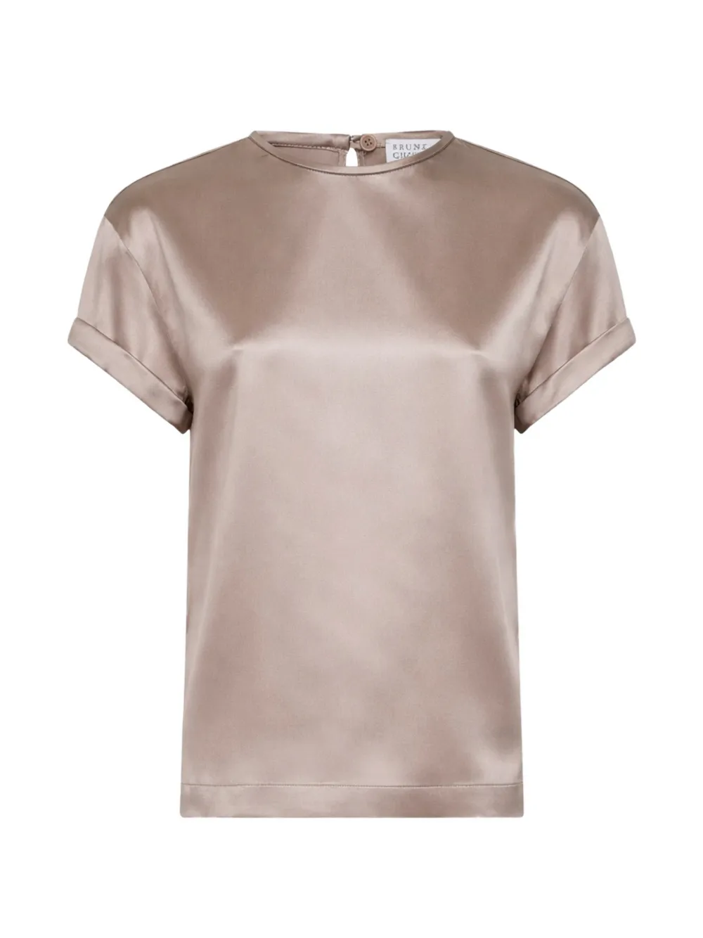 Brunello Cucinelli crew-neck T-shirt - Nude