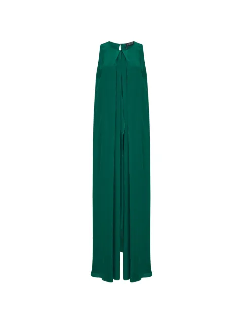 Gianluca Capannolo pleated sleeveless maxi dress