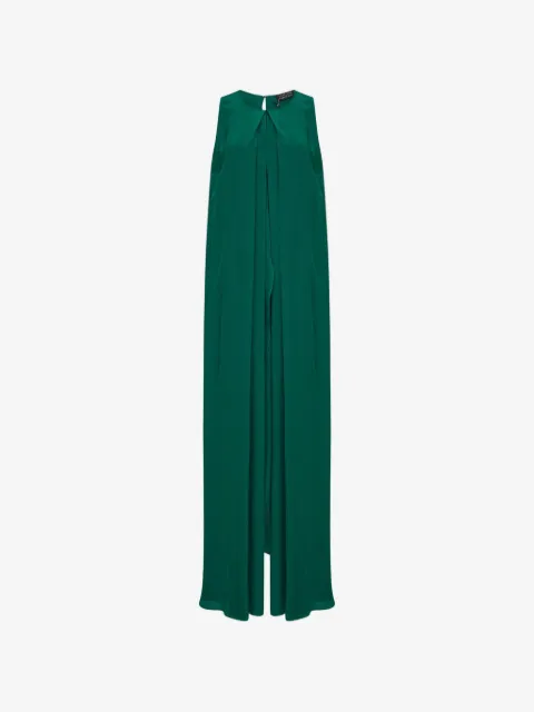 Gianluca Capannolo pleated sleeveless maxi dress
