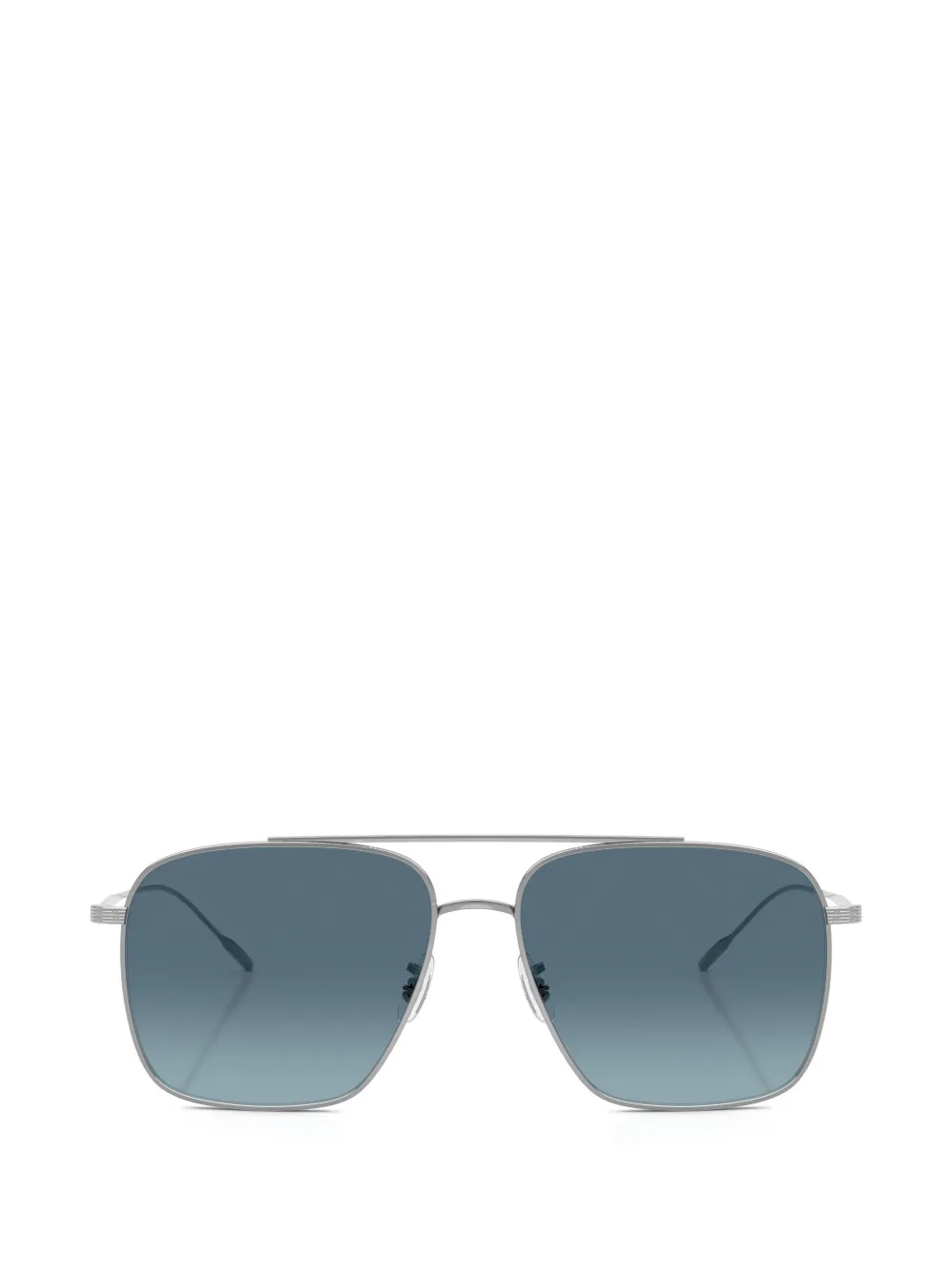 Oliver Peoples Dresner navigator-frame sunglasses - Argento