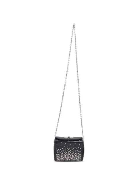Alexander McQueen Pre-Owned bolsa crossbody Box 16 con detalles de cristal