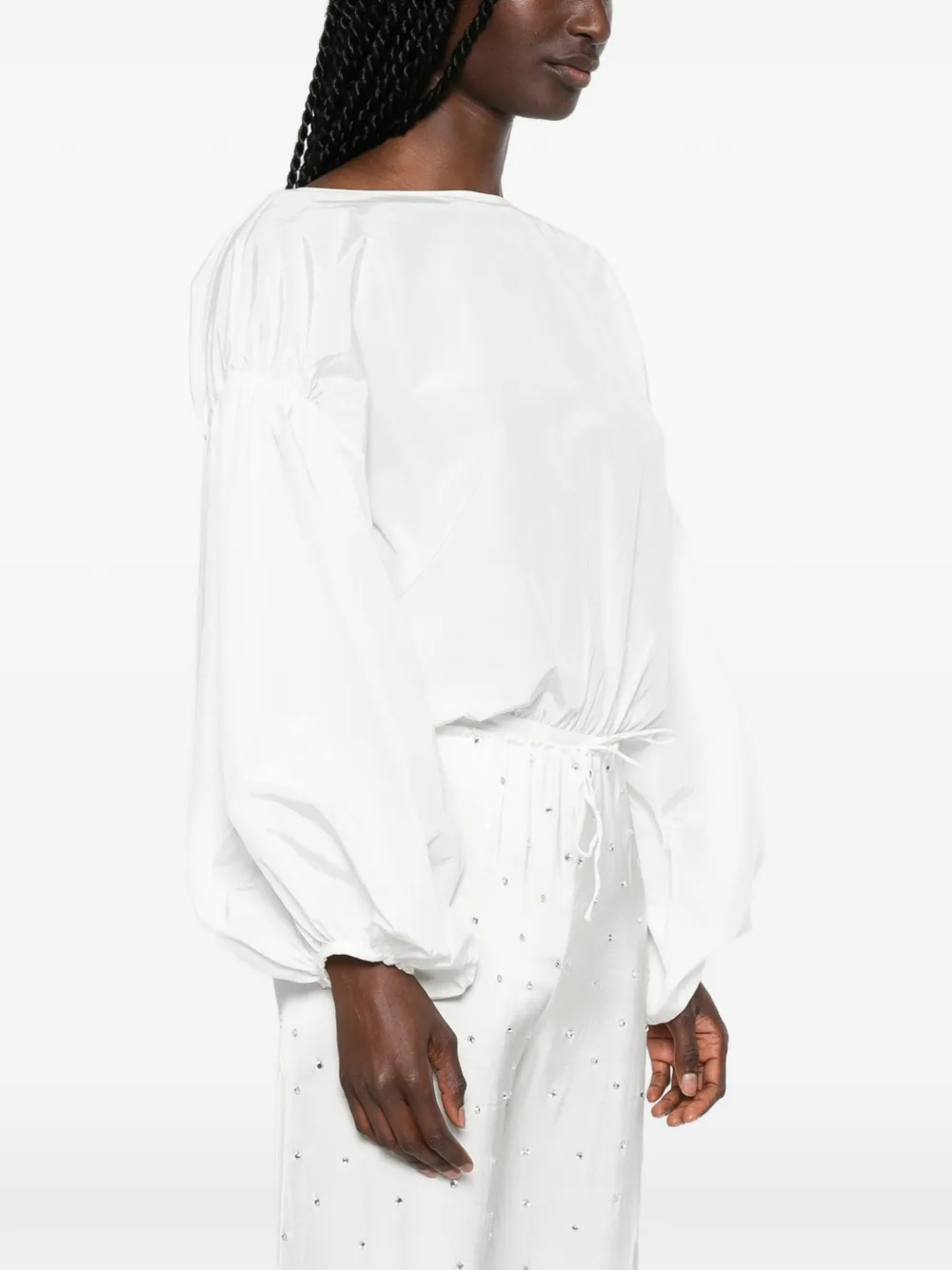 THE ANDAMANE Clara open-back bodysuit from THE ANDAMANE