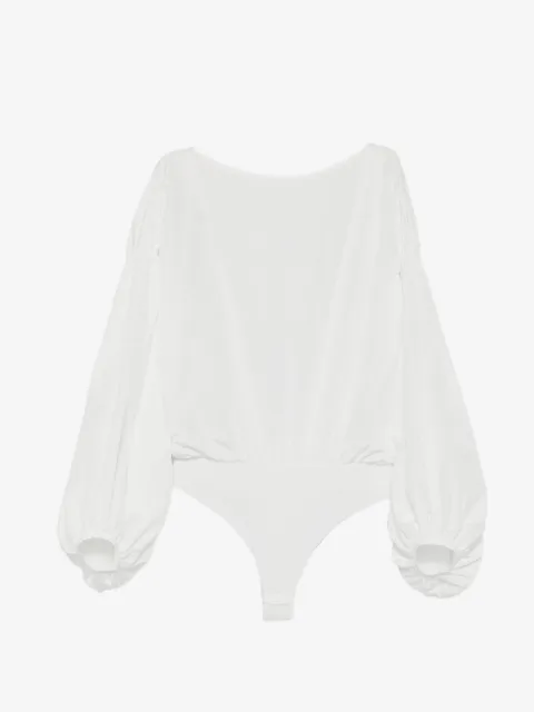 THE ANDAMANE Clara open-back bodysuit