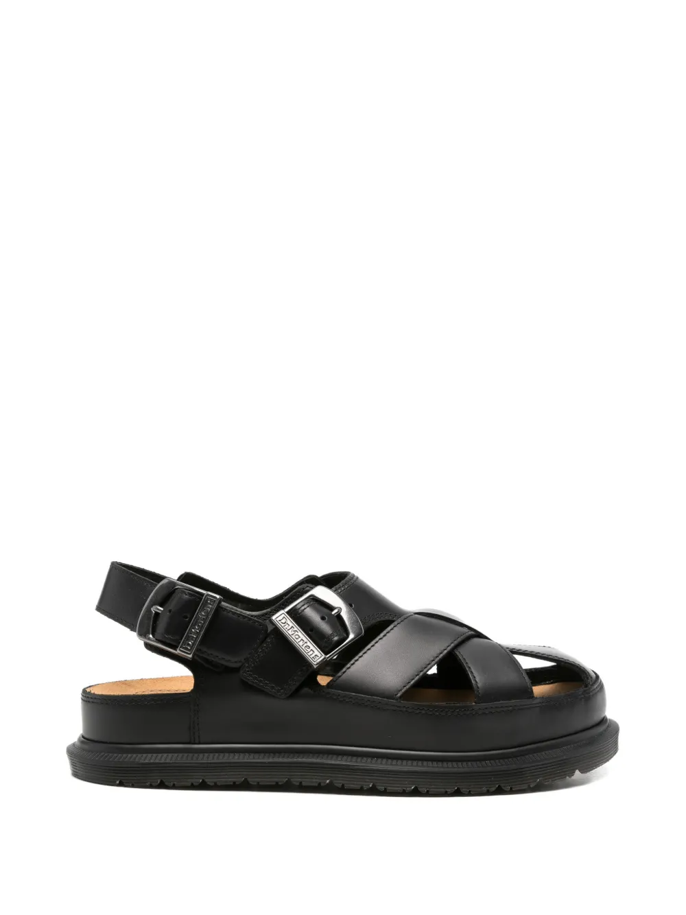 Dr. Martens buckle-fastening caged sandals - Black