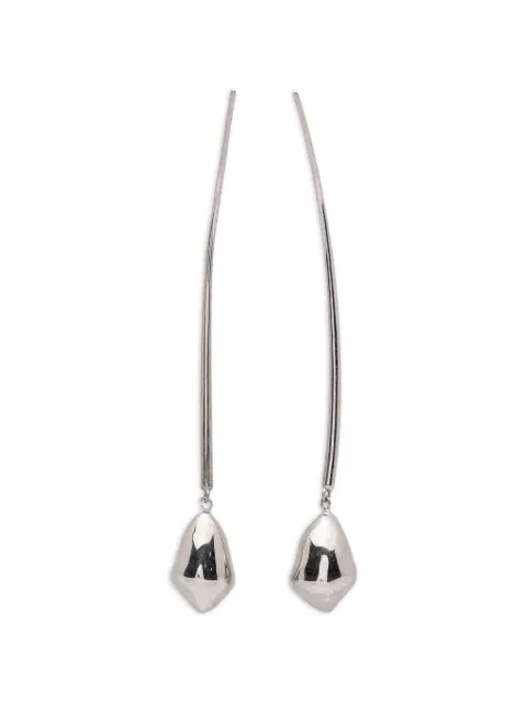 Panconesi large curved-bar earrings
