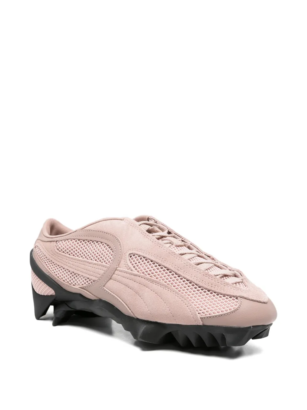 PUMA Sneakers met mesh vlakken Roze