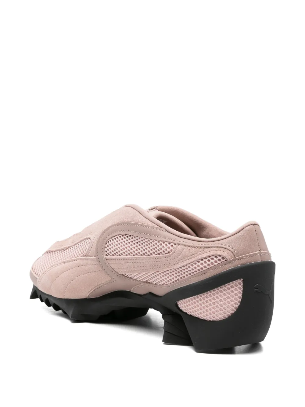 PUMA Sneakers met mesh vlakken Roze