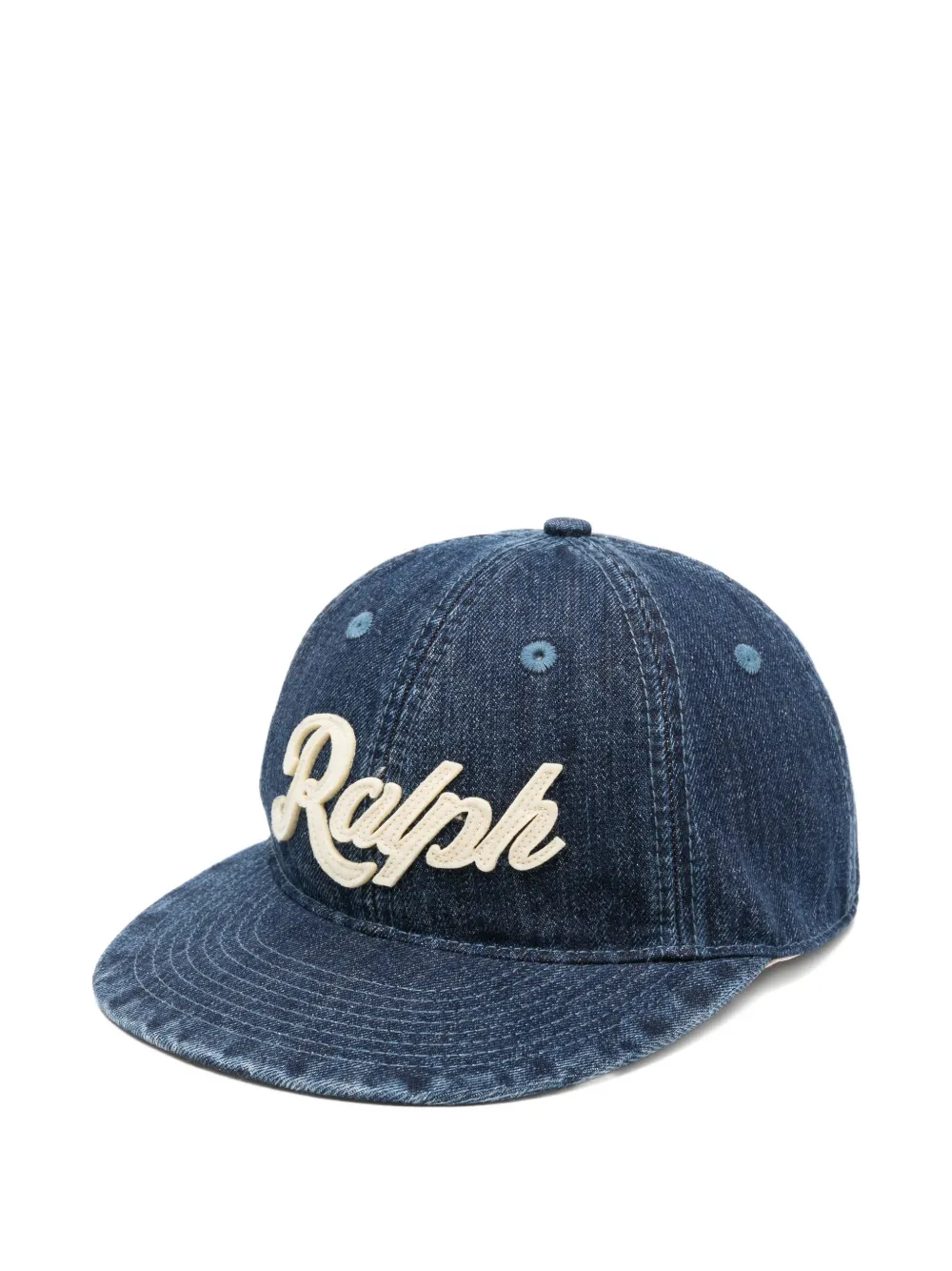 Polo Ralph Lauren logo-patch baseball cap - Blu