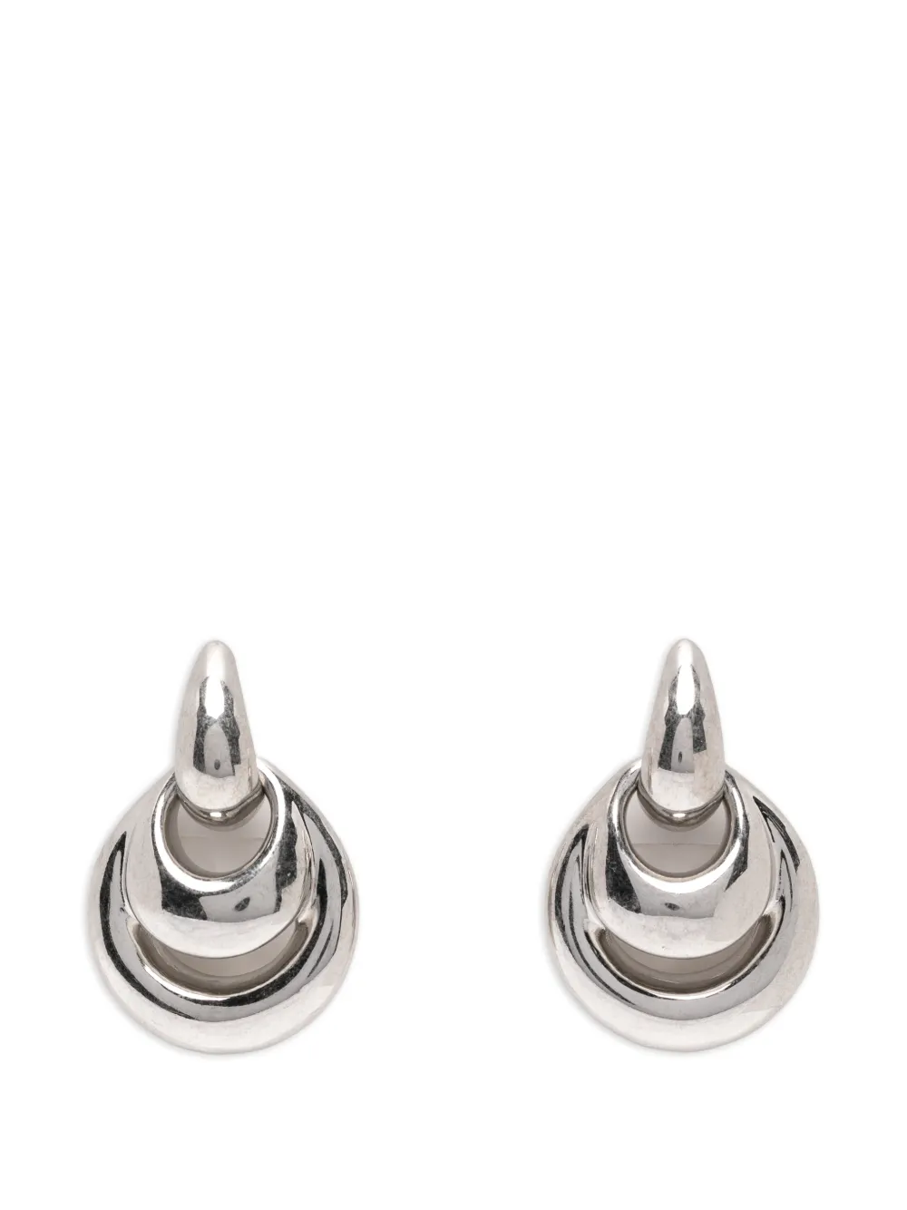 Panconesi sculptural drop earrings - Argento