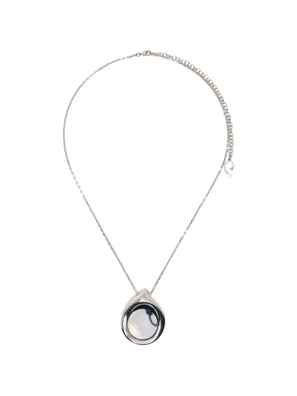 Panconesi agate-pendant necklace - Argento