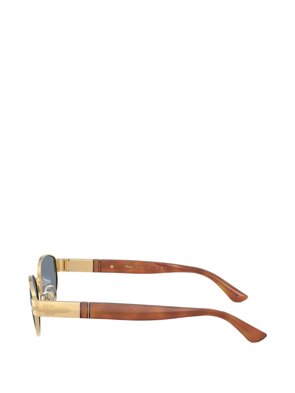Persol Zonnebril met ovalen montuur Goud