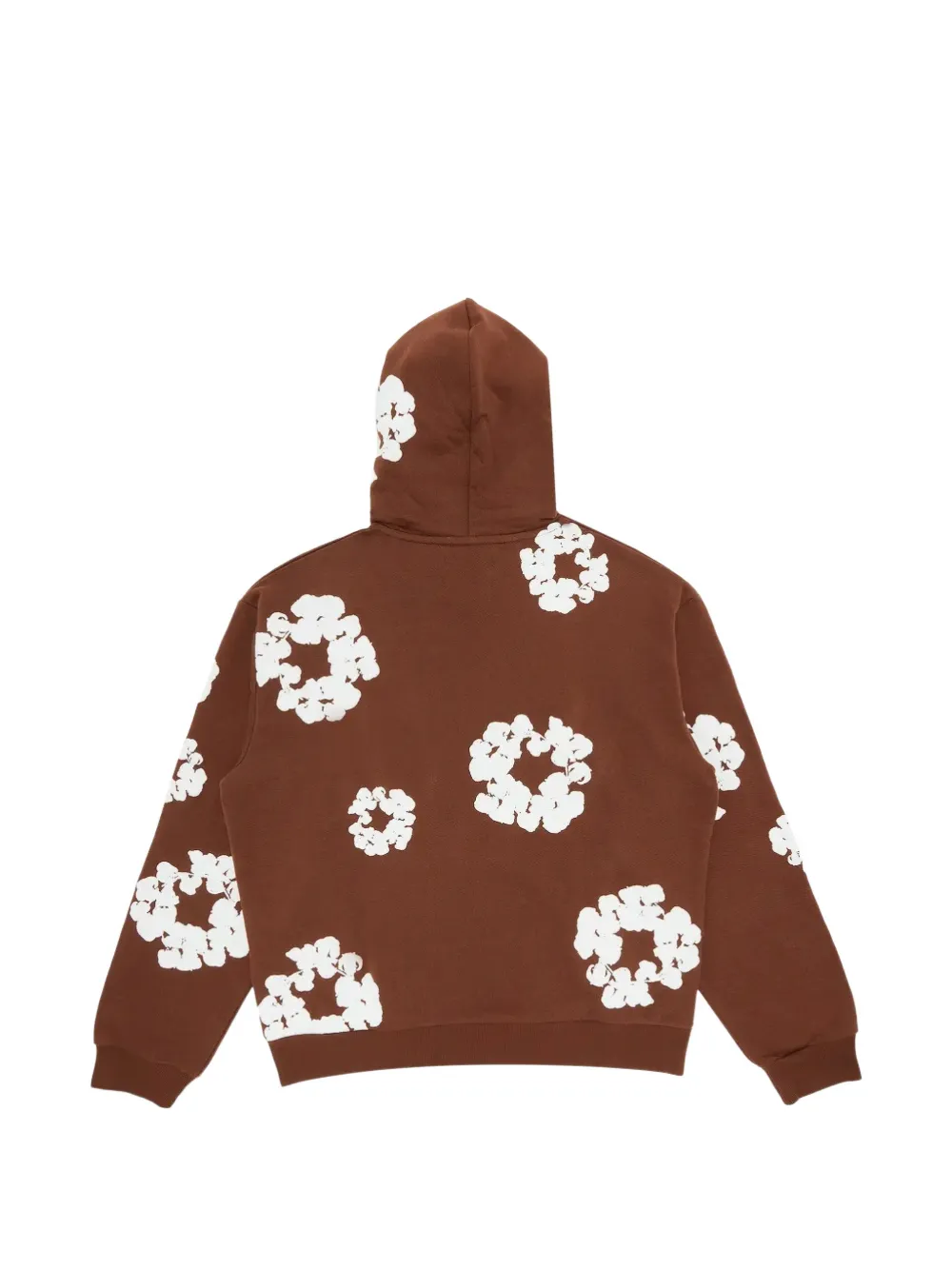 Denim Tears Katoenen hoodie Bruin
