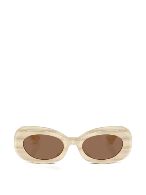 Oliver Peoples солнцезащитные очки 1992C в овальной оправе