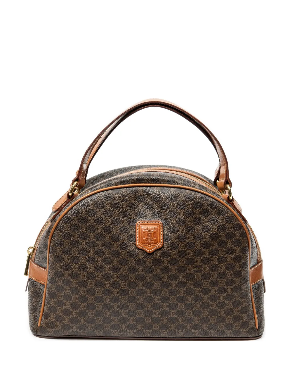 Celine Pre-Owned Borsa tote Dome Macadam - Marrone