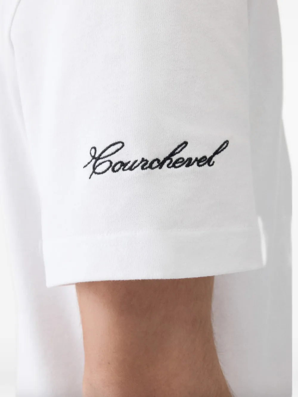 Jacquemus Courchevel T-shirt met grafische print Wit