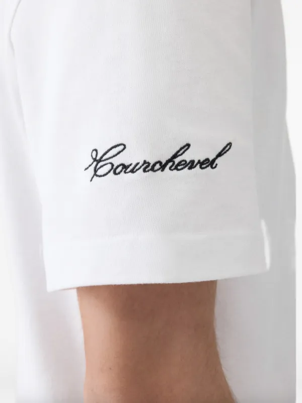 Jacquemus graphic-print Courchevel T-shirt | White | FARFETCH