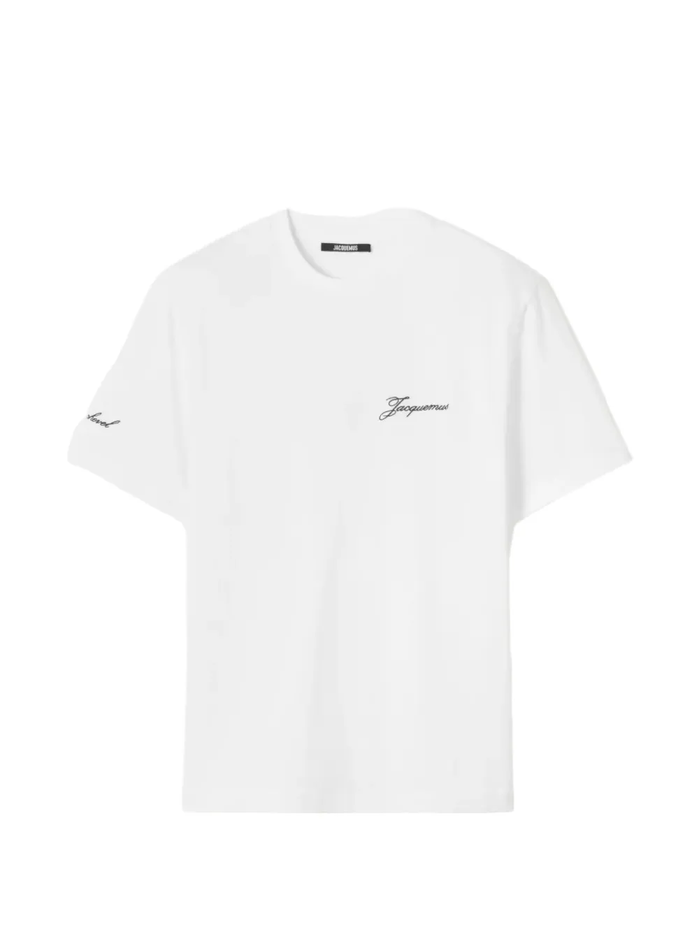 Jacquemus T-shirt Courchevel con stampa grafica - Bianco