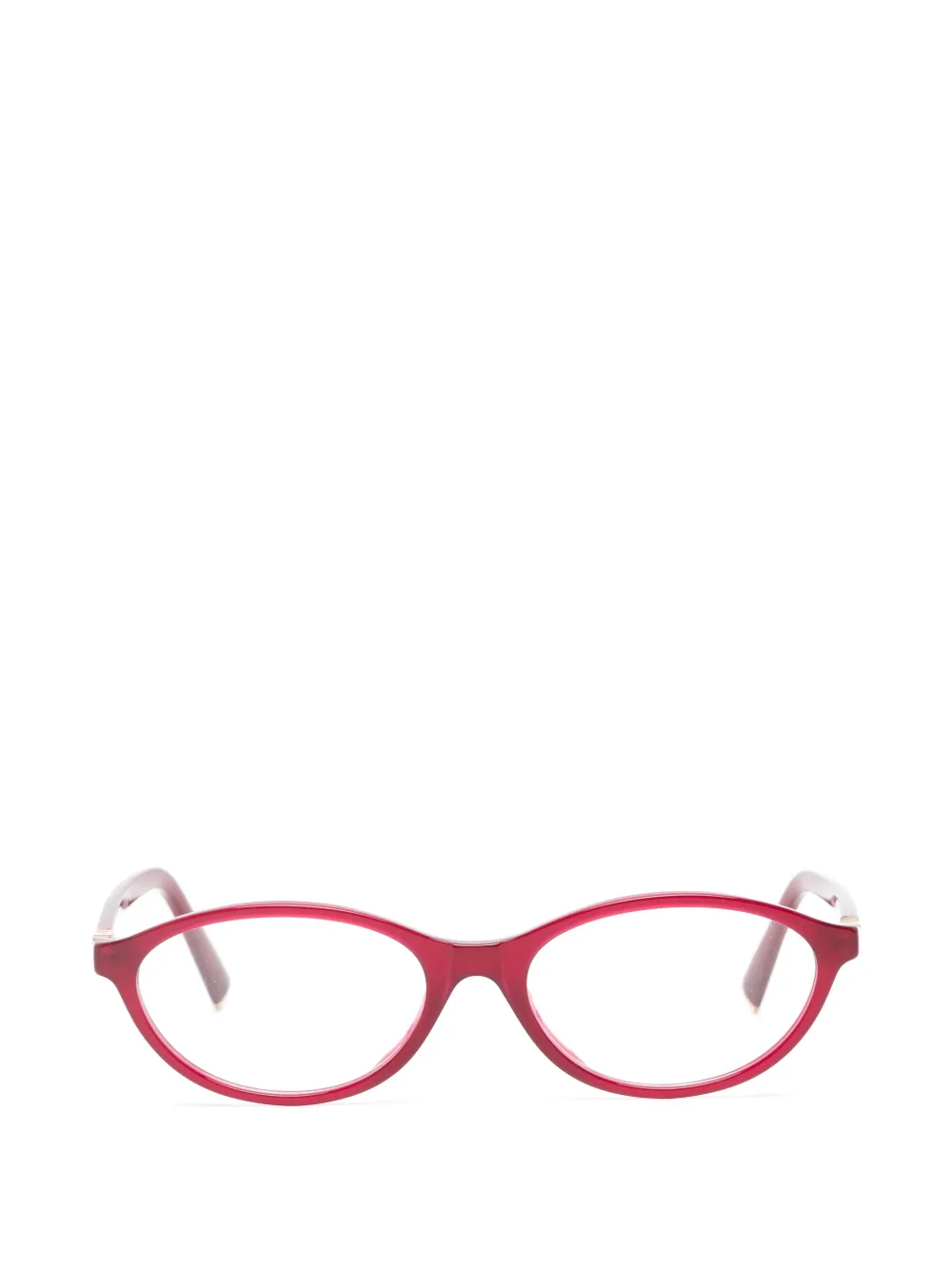 Miu Miu Eyewear cat-eye-frame glasses - Rosso