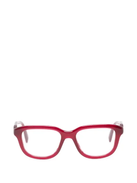 Miu Miu Eyewear logo-detail square-frame glasses