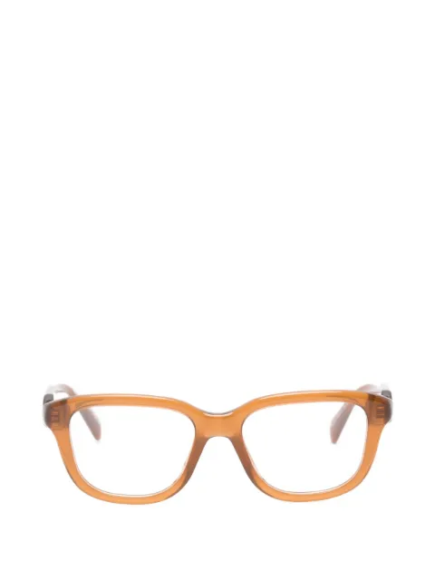 Miu Miu Eyewear logo-detail square-frame glasses