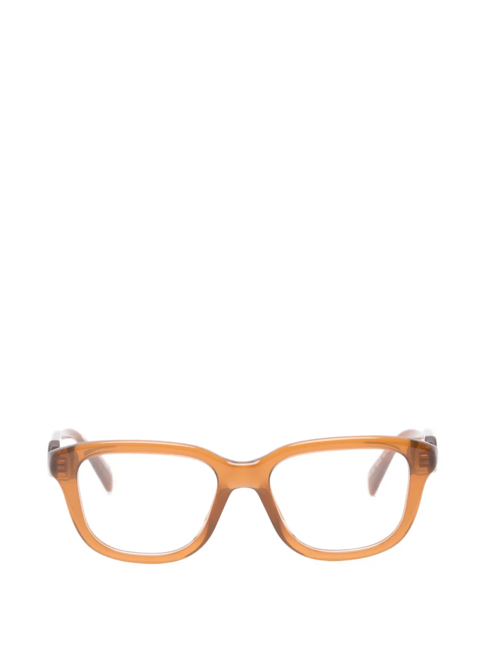 Miu Miu Eyewear square-frame glasses - Marrone