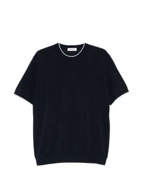 Kangra contrast-trim T-shirt